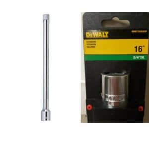 DEWALT 16-inch Socket Extension 3/4" Drive