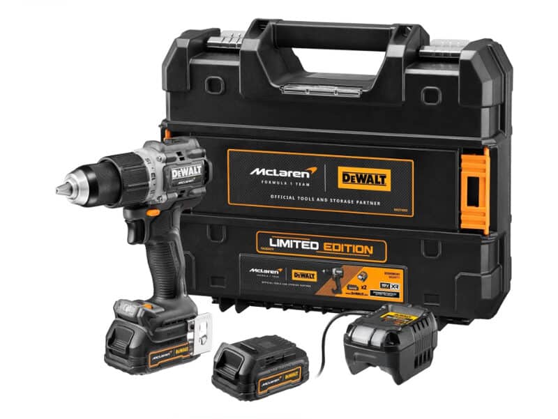 dewalt-dcd85me2gt-e1714825770334.jpg DeWalt Mclarer 18V XR Compact Hammer Drill - Image 1