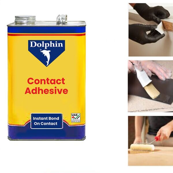 Dolphin High Strength Contact Adhesive (1 Gallon): Ideal for Large-Scale Bonding Applications