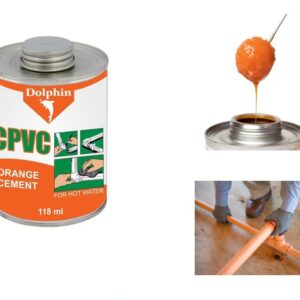 Dolphin CPVC Orange Cement (946ml) (Made in UAE)