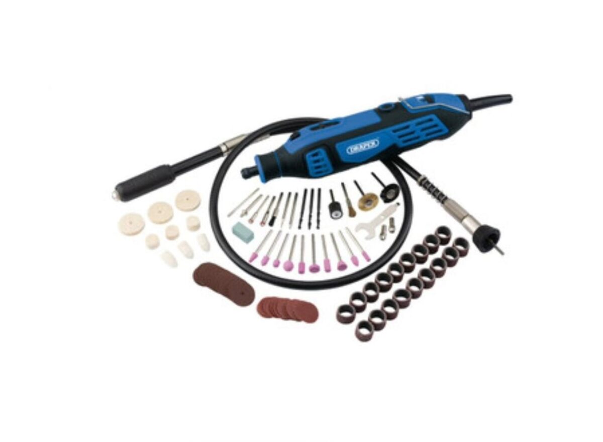 draper-multi-tool.jpg Draper 180W Rotary Multi Tool kit - Image 1