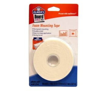 Elmer's Double-Sided Foam Mounting Tape - Strong & Easy to Use