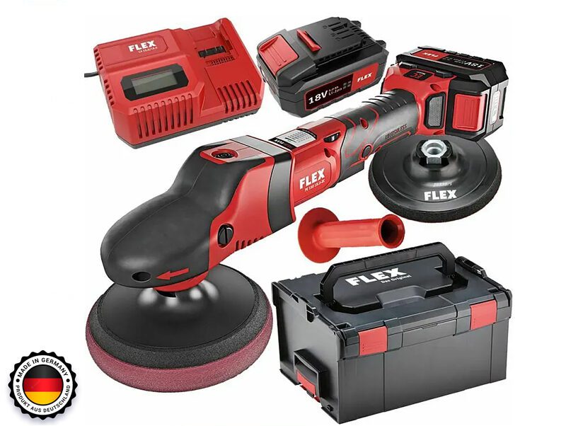 flex16-e1683625531708.jpg Flex 18V Brushless Angle Polisher - Image 1