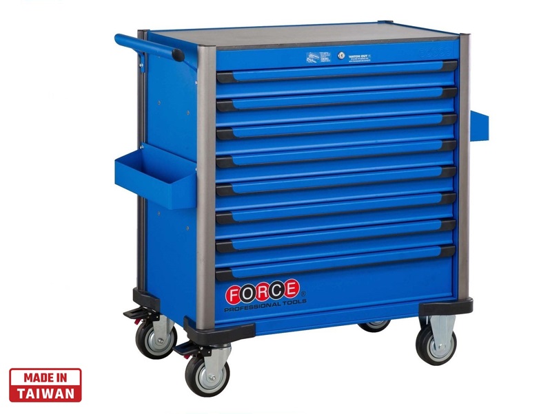 force-10318B.jpg Force 8 Drawers Jumbo Tool Trolley - Image 1