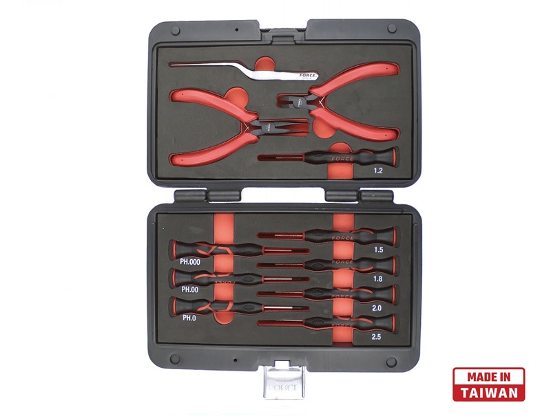 force-2106a.jpg Force 11pcs Jeweller Screwdriver Set - Image 1