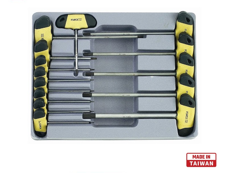 force-2141.jpg Force 14pcs T-handle Torx Key Set - Image 1