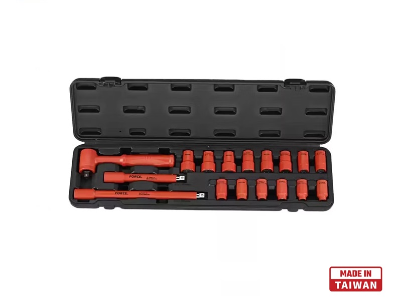 force-3173n.jpg Force 3/8" Dr. Insulated Socket Set - Image 1