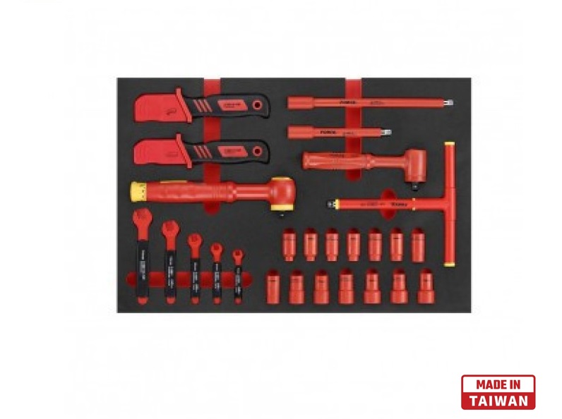 force-3262.jpg Force 26pcs Insulated Socket & Tool Set - Image 1
