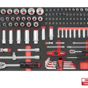 Force 1/2" Dr. EVA Socket Bit Set