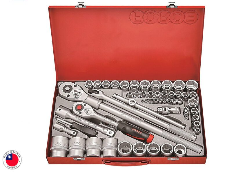 force4652-e1681299403751.jpg Force 1/2" Dr. Combination Socket Set - Image 1