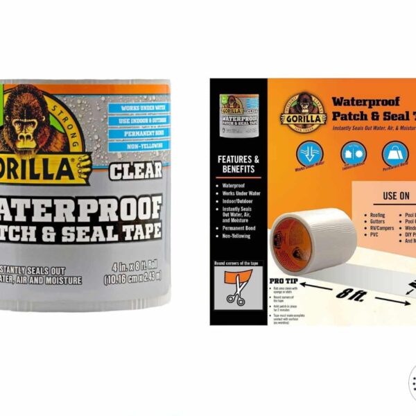 Patch Leaks Fast: Gorilla Patch & Seal Tape (10 cm x 2.4 m)
