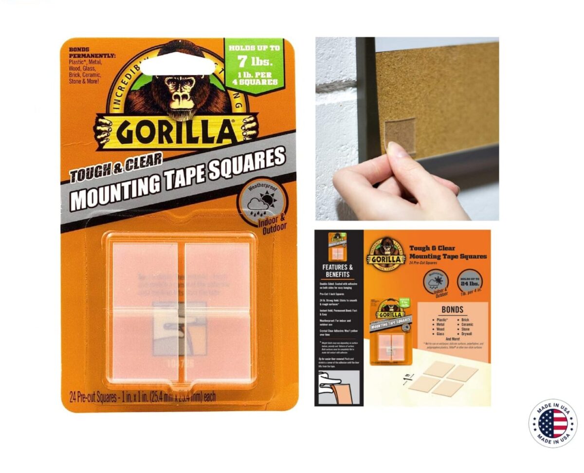 g2-e1689694380430.jpg Reliable Hanging: Gorilla Double-Sided Mounting Tape (24 Pack) - Image 1