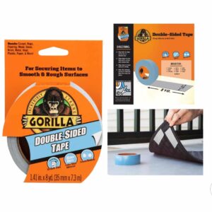 Holds Tight: Gorilla Double-Sided Tape (1.4" x 8 yd)