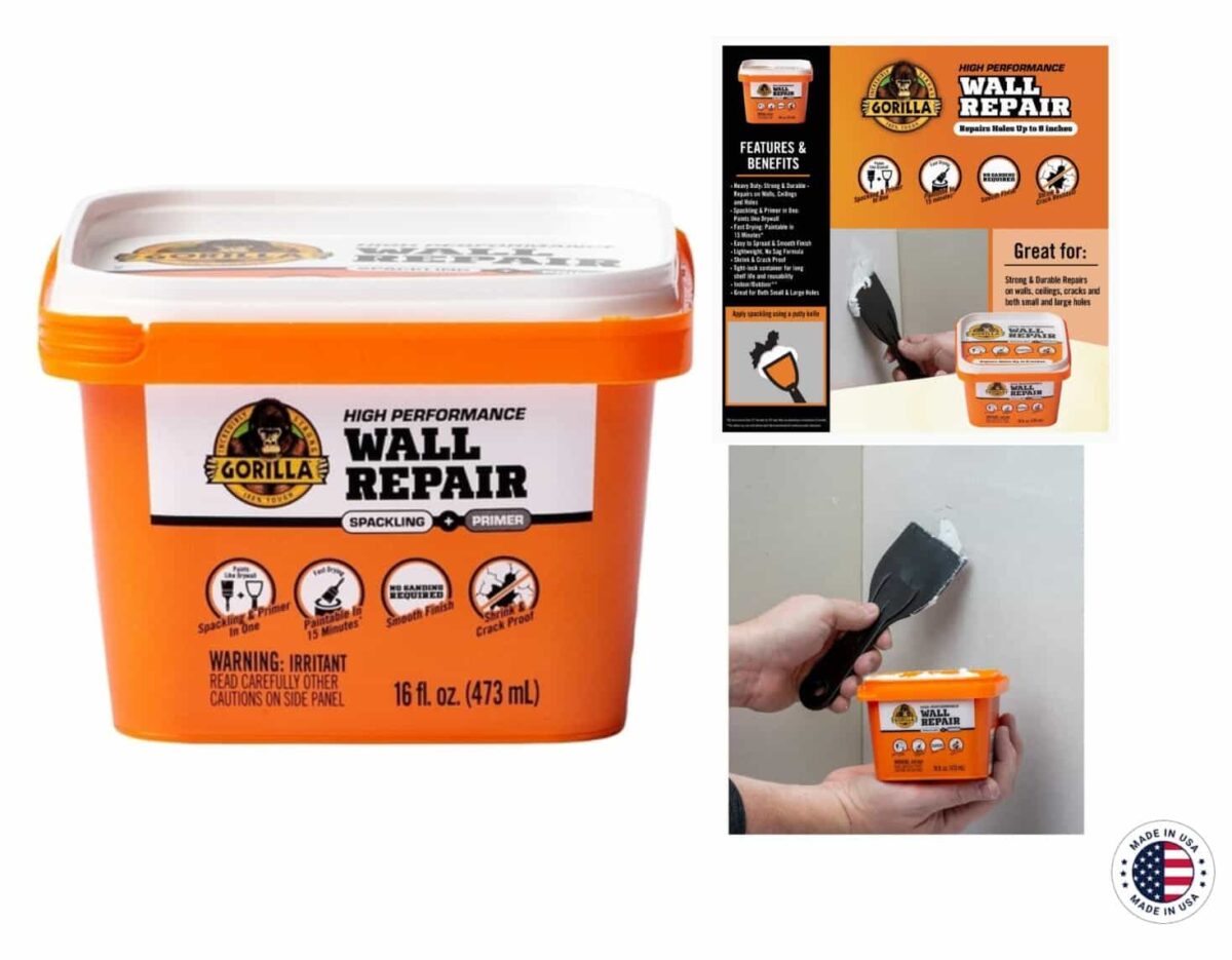 g7-e1689694520379.jpg Fix Walls Fast: Gorilla Wall Repair Putty (473 ml) - Image 1