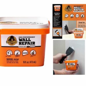 Fix Walls Fast: Gorilla Wall Repair Putty (473 ml)