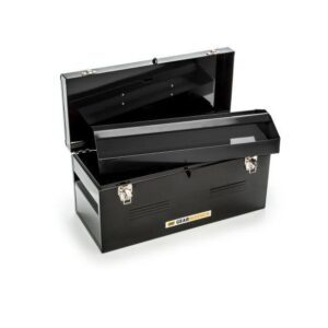 Black Steel Tote Box