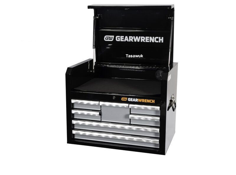 gear-wrench-83162r-e1664627812891.jpg GEARWRENCH 8 Drawer Top Chest - Image 1