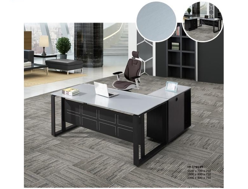 glass-desk1.jpg 160cm Premium Glasstop Manager Desk - Image 1