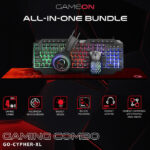 Gameon Cypher XL All-In-One Bundle Wired Keyboard, Headset, Mouse & Mousepad - Image 2