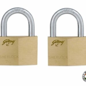 Godrej Sherlock Master Key With 2 Locks 70mm