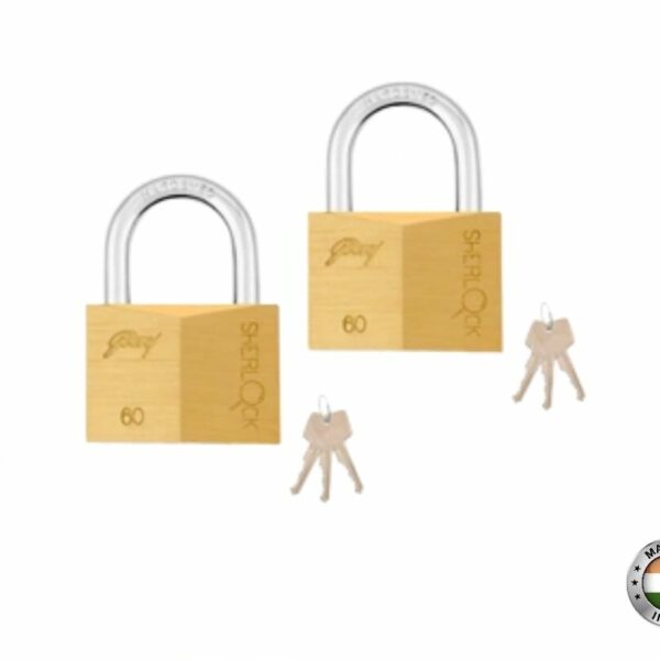 Godrej Sherlock Master Key 50mm - Dual Lock Security