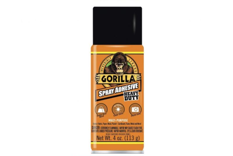 gorilla-spray-adhesive-e1778502302223.jpg Gorilla Mist Spray Adhesive 4oz - Image 1