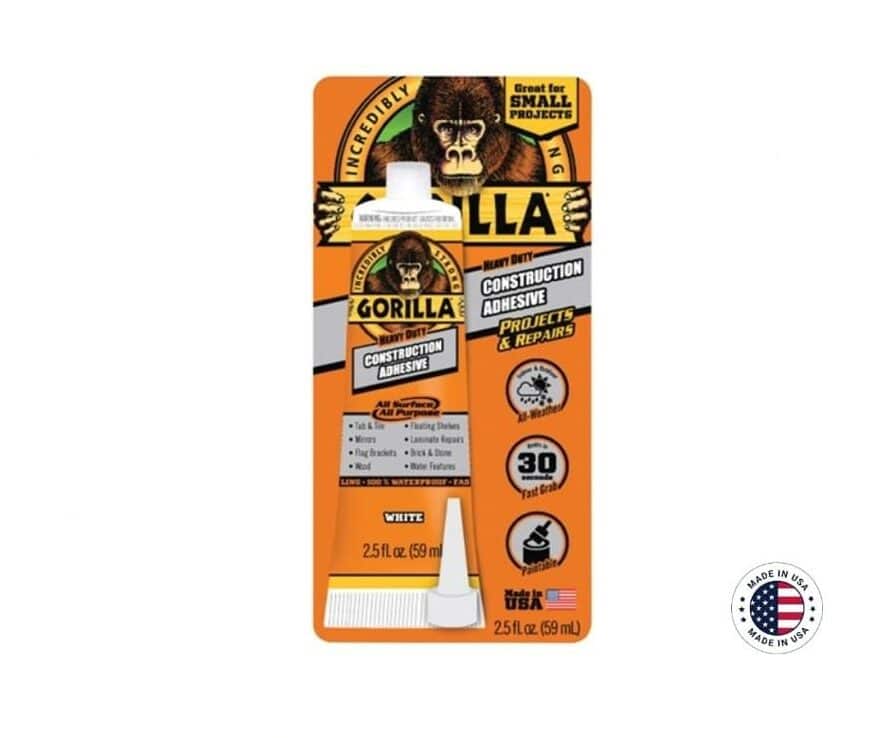 gorilla15-e1703515394168.jpg Strong & Versatile: Gorilla Construction Adhesive (59 ml) - Image 1