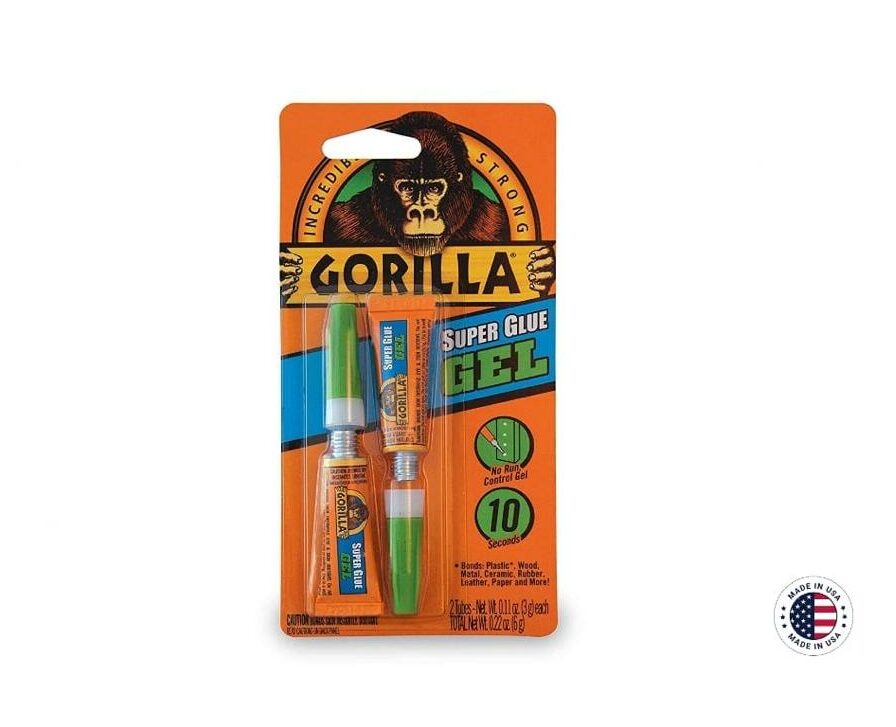 gorilla23-e1703515700540.jpg Controlled Application: Gorilla Super Glue Gel (3 gm) - Image 1