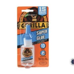 Bonds Instantly: Gorilla Super Glue (15 gm)
