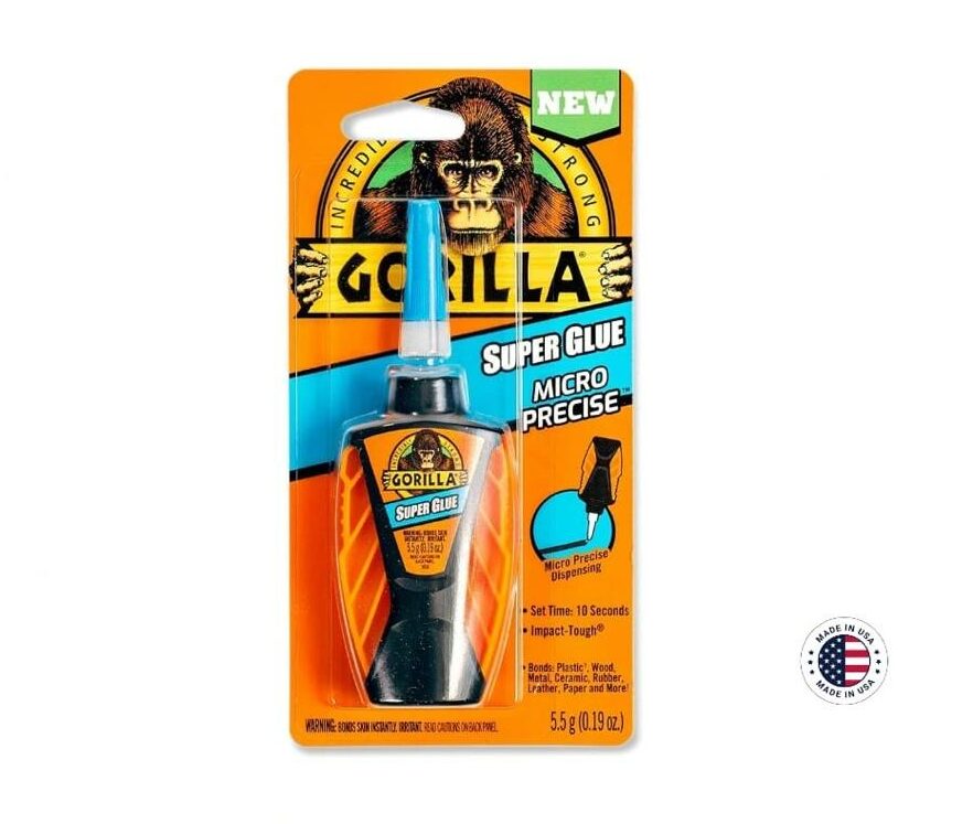gorilla26-e1703515782791.jpg Precise Repairs: Gorilla Super Glue Micro Precise (5.5 gm) - Image 1