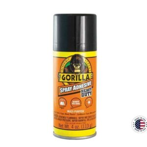 Reliable Hold for Diverse Materials: Gorilla Spray Adhesive