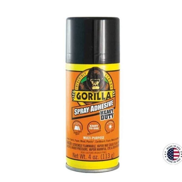 Reliable Hold for Diverse Materials: Gorilla Spray Adhesive