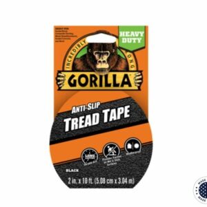 Prevent Slips & Falls: Gorilla Anti-Slip Tread Tape (2" x 10ft)