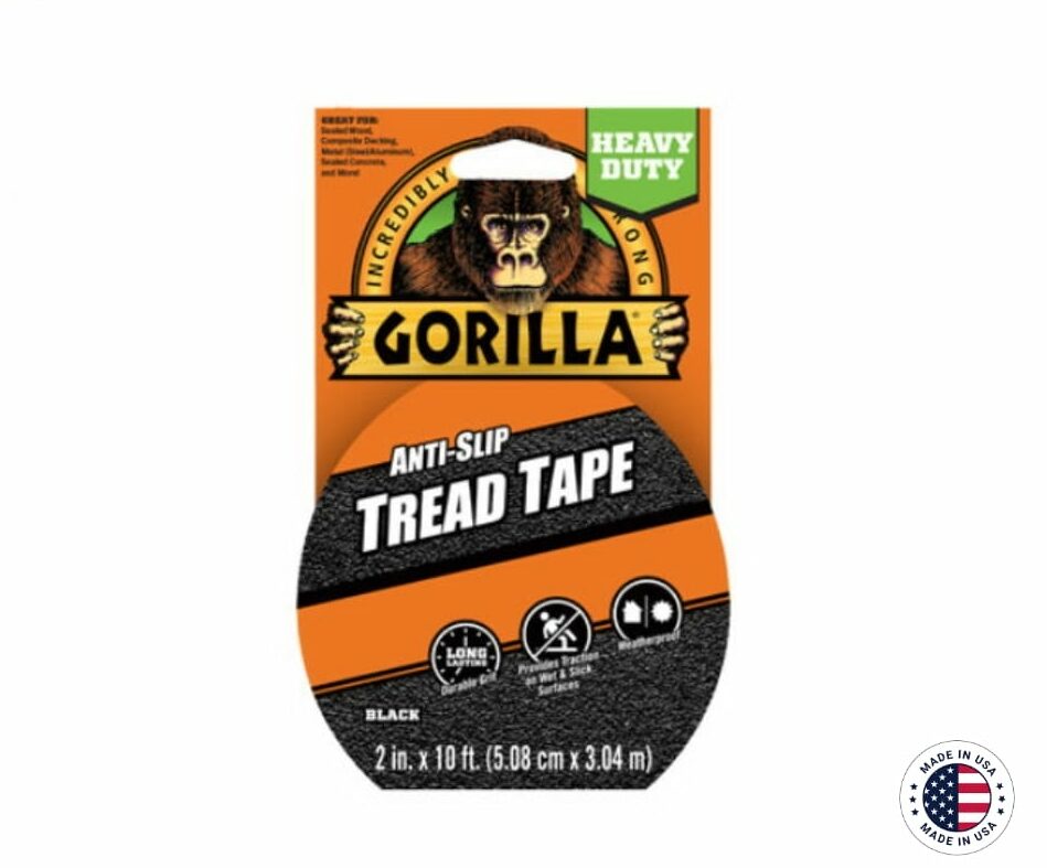 gorilla32-e1703516081249.jpg Prevent Slips & Falls: Gorilla Anti-Slip Tread Tape (2" x 10ft) - Image 1