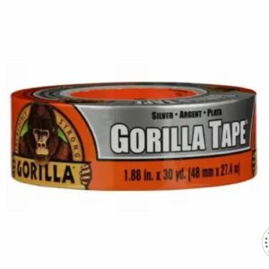 Reflects Heat & Repairs: Gorilla Silver Tape (1.88" x 30 yd)