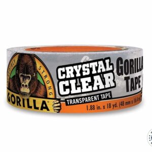 Clear & Strong: Gorilla Crystal Clear Tape (1.88" x 18 yd)