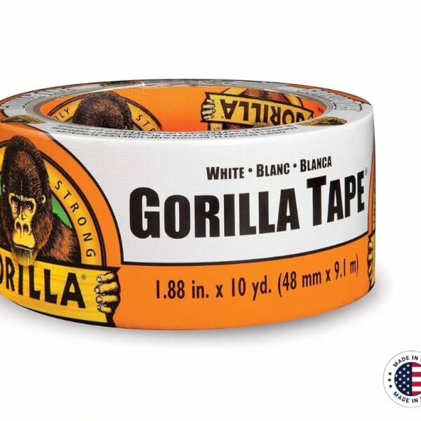 Strong & Versatile Tape: Gorilla White Tape (1.88" x 10 yd)