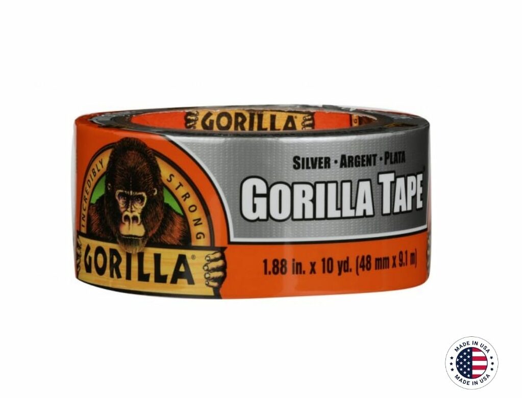 gorilla38-e1703516549199.jpg Reflects Heat & Repairs: Gorilla Silver Tape (1.88" x 10 yd) - Image 1