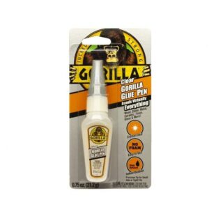 Controlled Application: Gorilla Clear Glue Pen Type (21.2 gm)