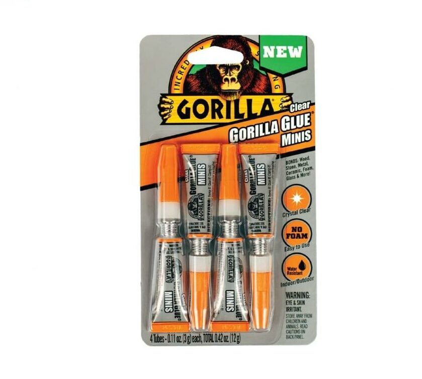 gorilla6-e1703514474557.jpg Mini But Mighty: Gorilla Clear Glue Minis (12 gm) - Image 1