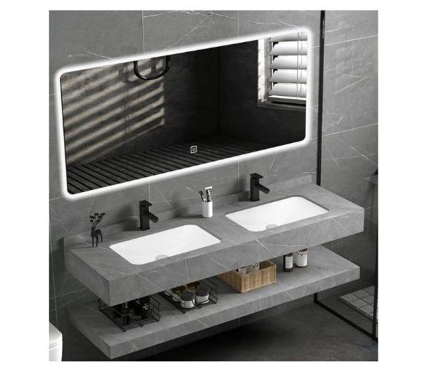 Luxury Granite Washbasin 2pc Set 120*50 cm
