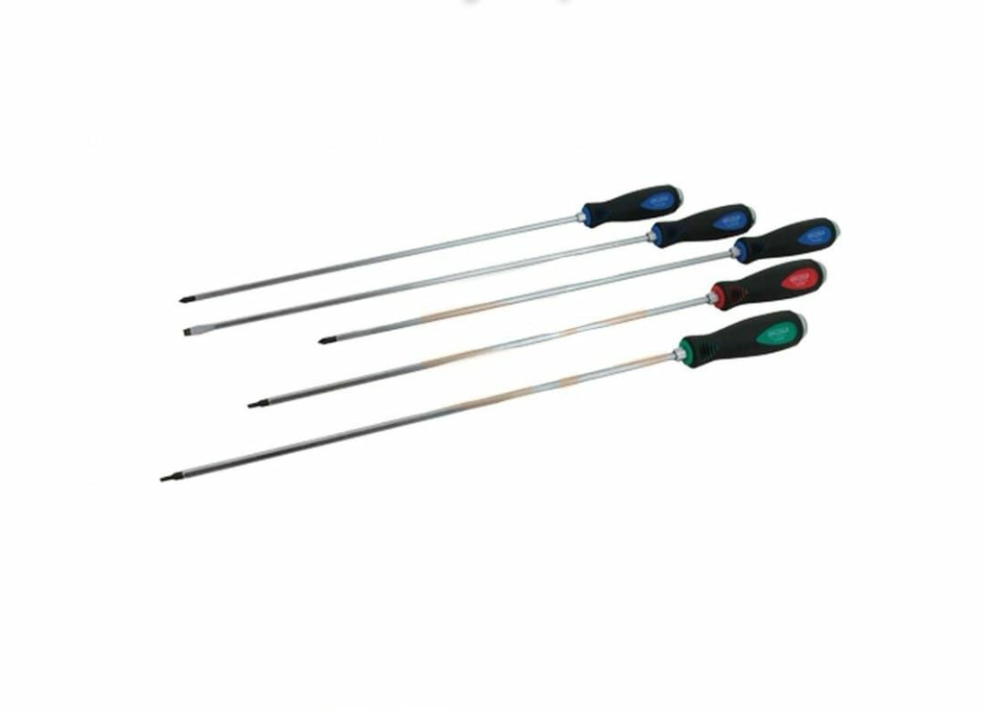 gray-tools-sdriver-set-e1714827006518.jpg Gray Tools Extra long Blade screwdriver set - Image 1