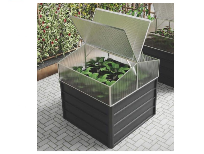 greenhouse6.jpg Raised Bed Polycarbonate Greenhouse - Image 1