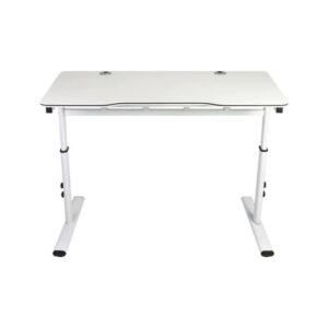 Gaming Table White (100*50*60cm) With Black MousePad