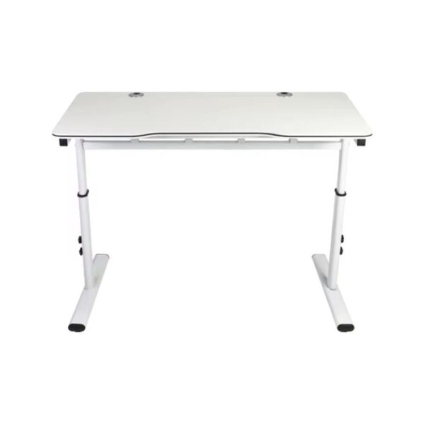 Gaming Table White (100*50*60cm) With Black MousePad