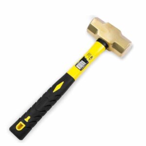 Herlig 2kg Brass Sledge Hammer: Heavy-Duty Demolition & Breaking Power