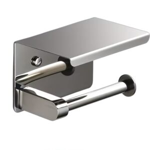 Toilet Paper Holder (Metal Body) - 1, Chrome Finish