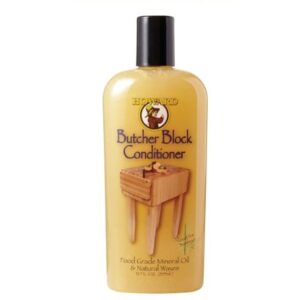 Howard Butcher Block Conditioner & Food Grade Mineral Oil for Wood Cutting Boards 12oz