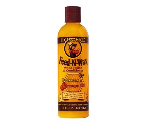 Howard Feed-N-Wax Wood Polish & Conditioner 16oz