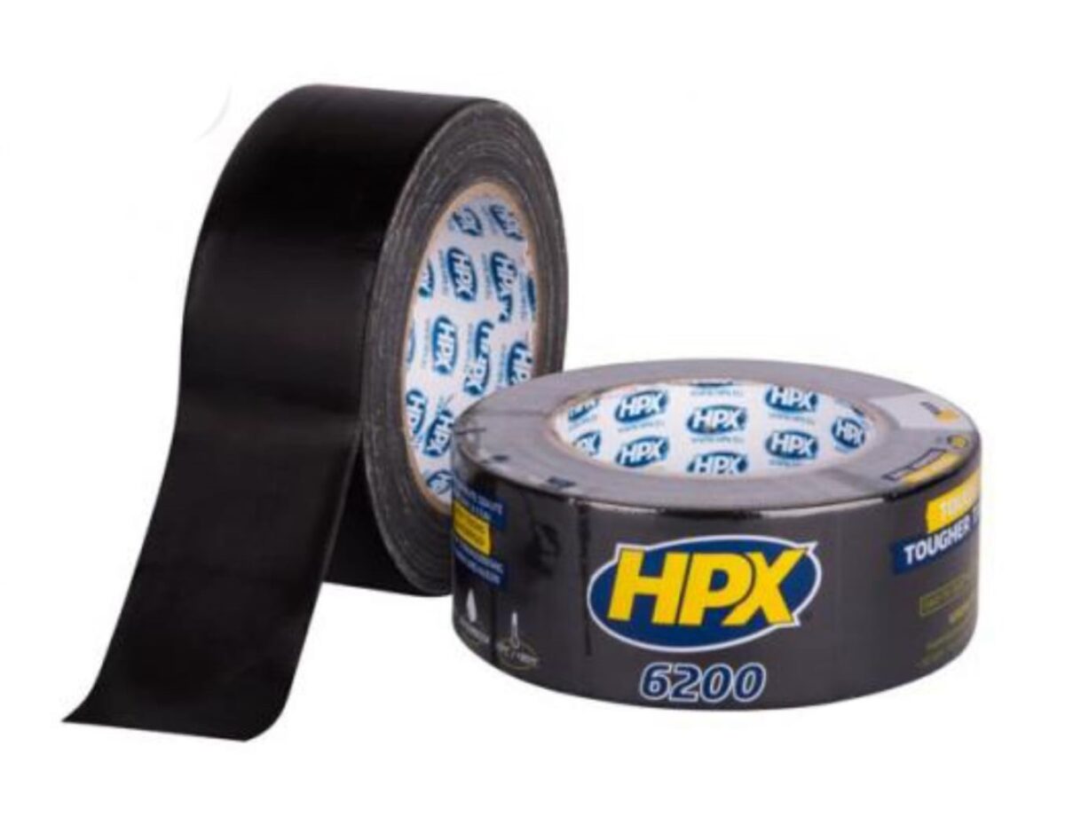 HPX 25mtr Tough Duct Tape Black - Image 1